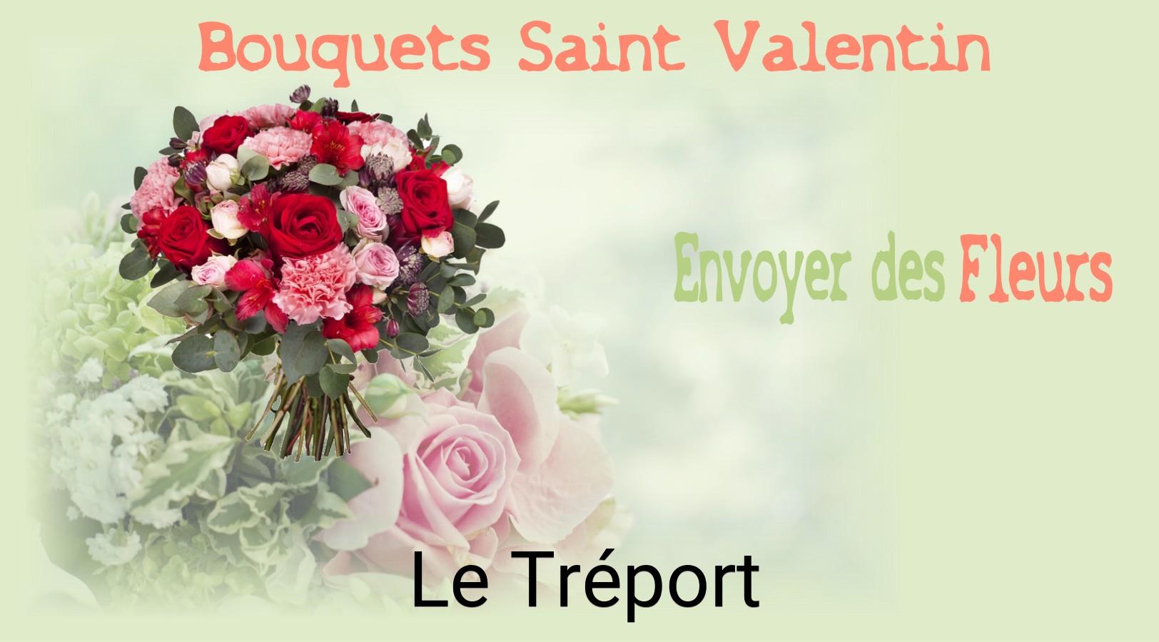 Roses de Saint-Valentin livrées à Le Tréport